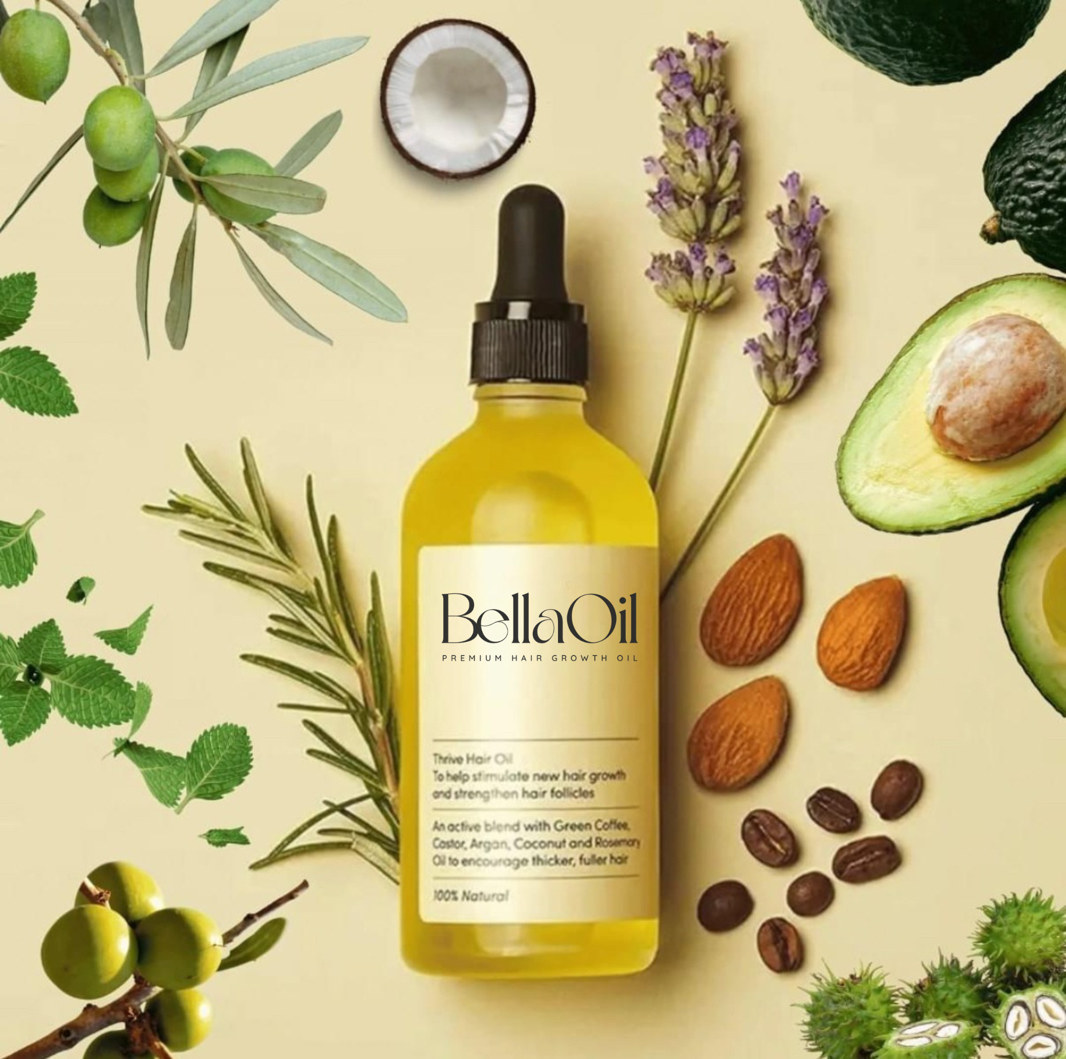 BellaOil™ PureNature Haaröl für garantiertes Wachstum